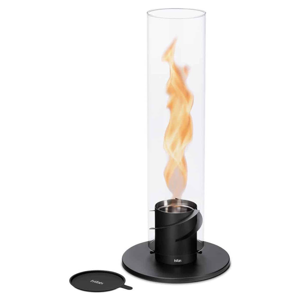 Spin fireplace 120 svart