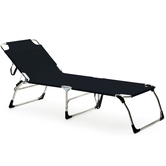 Amigo XXL solsäng svart