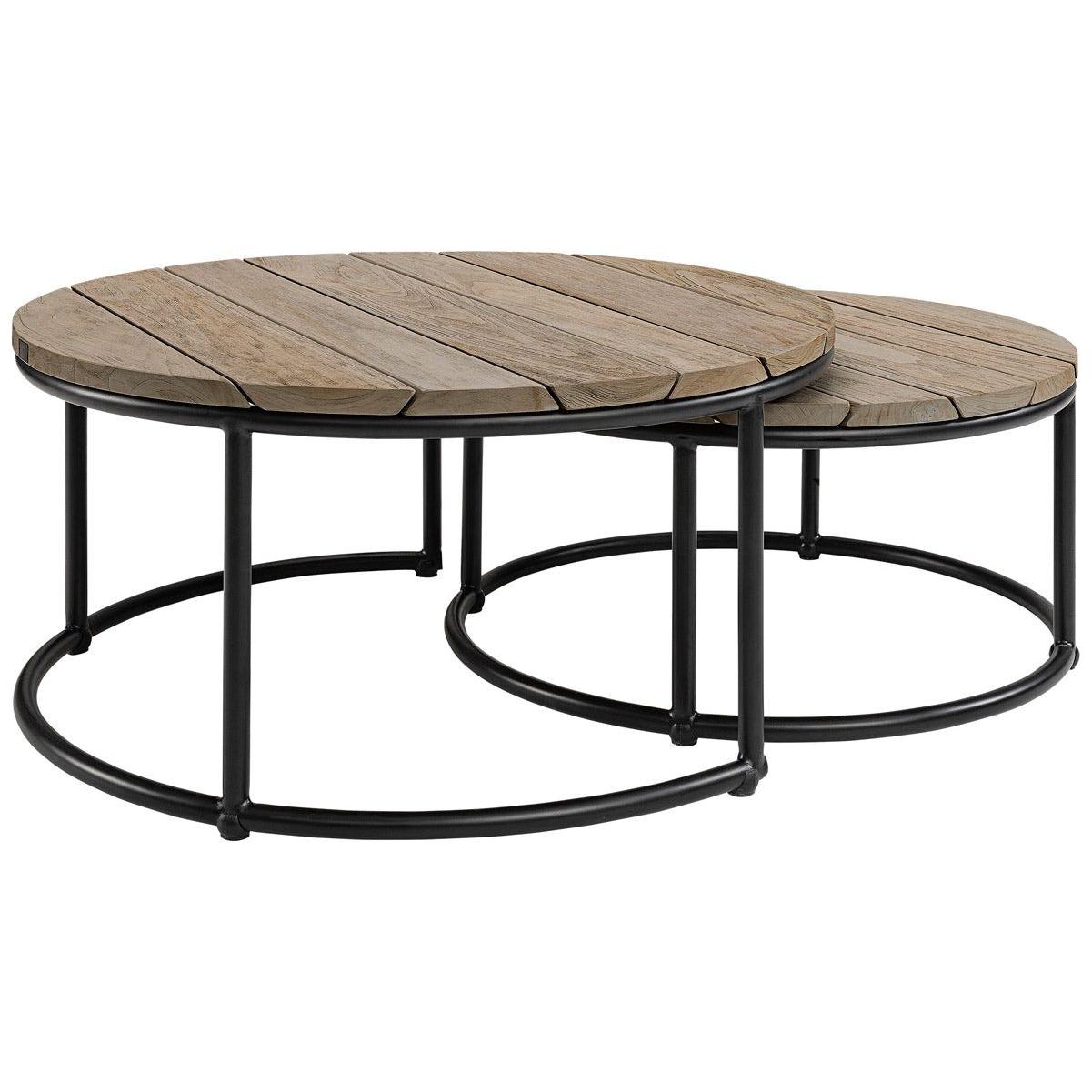 Anson soffbordsset teak charcoal