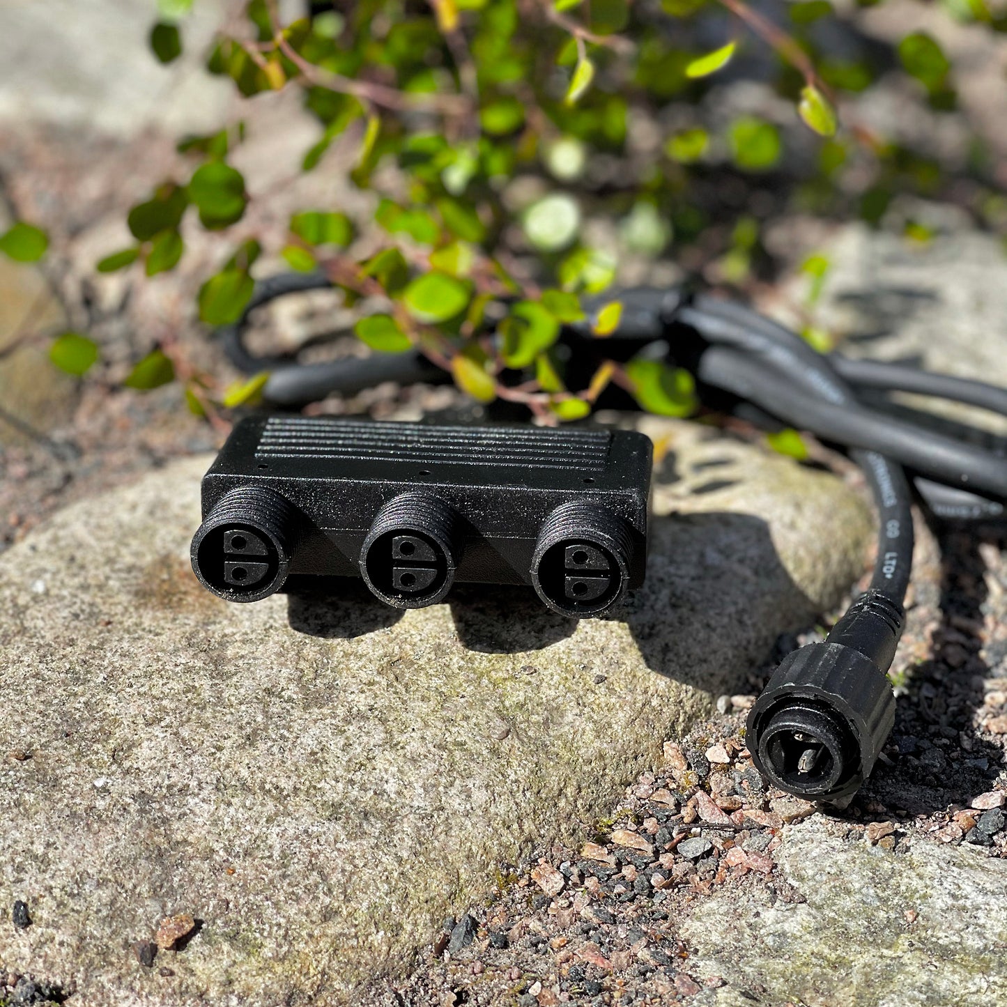 Splitter 3‑vägs – 12 V Plug & Play