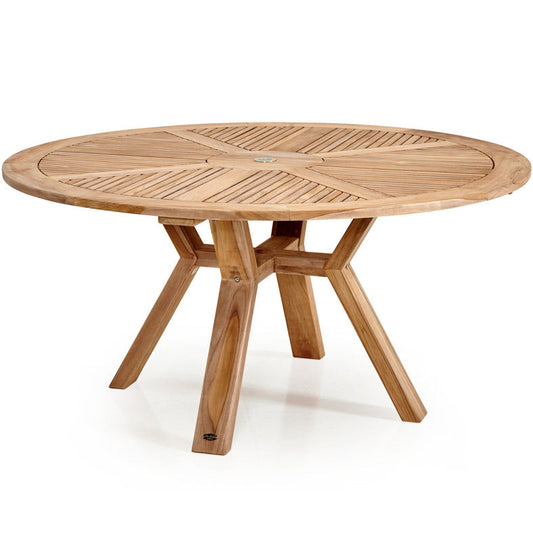Brafab Circus matbord – Teak – Ø150 cm