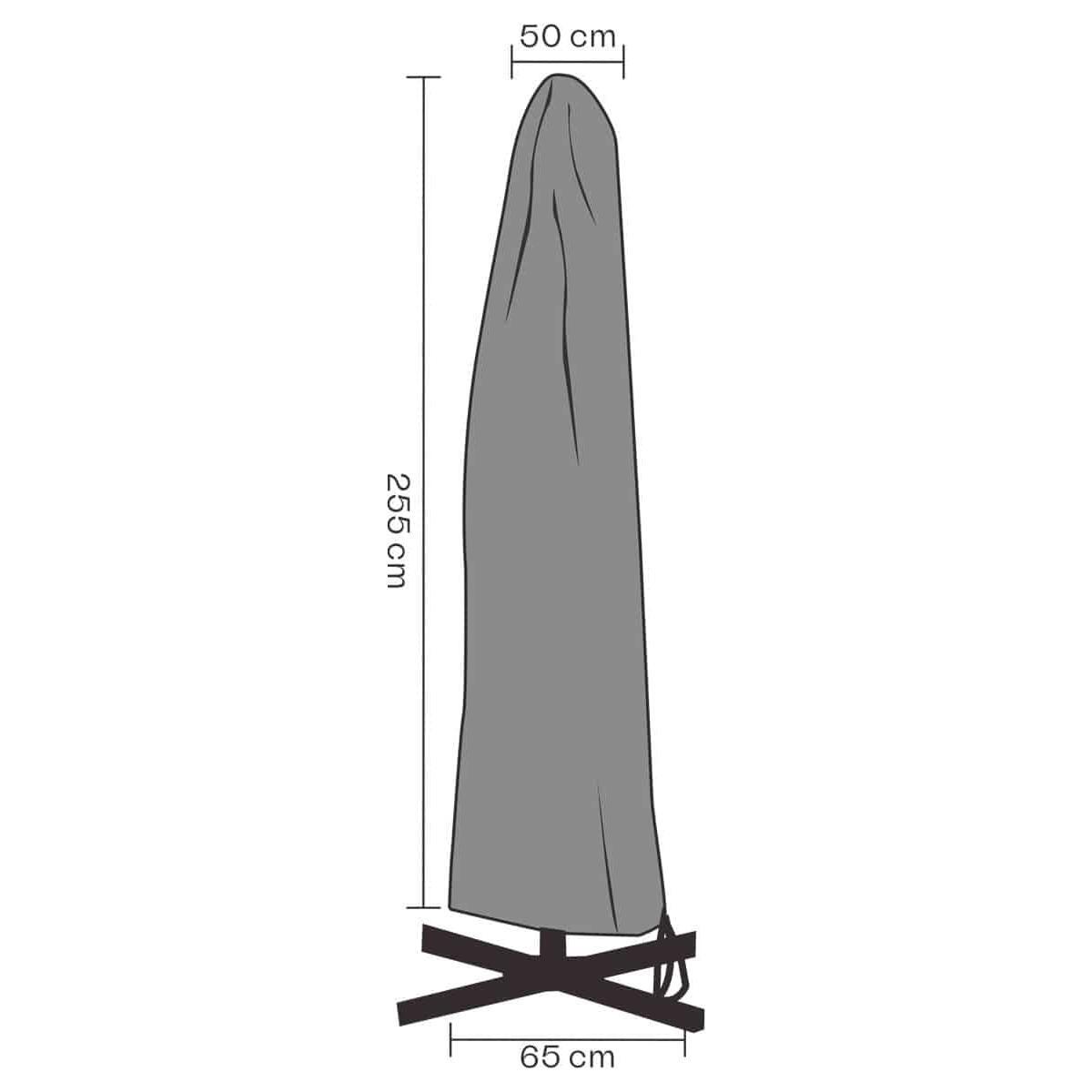 Parasollskydd frihängande 255 cm