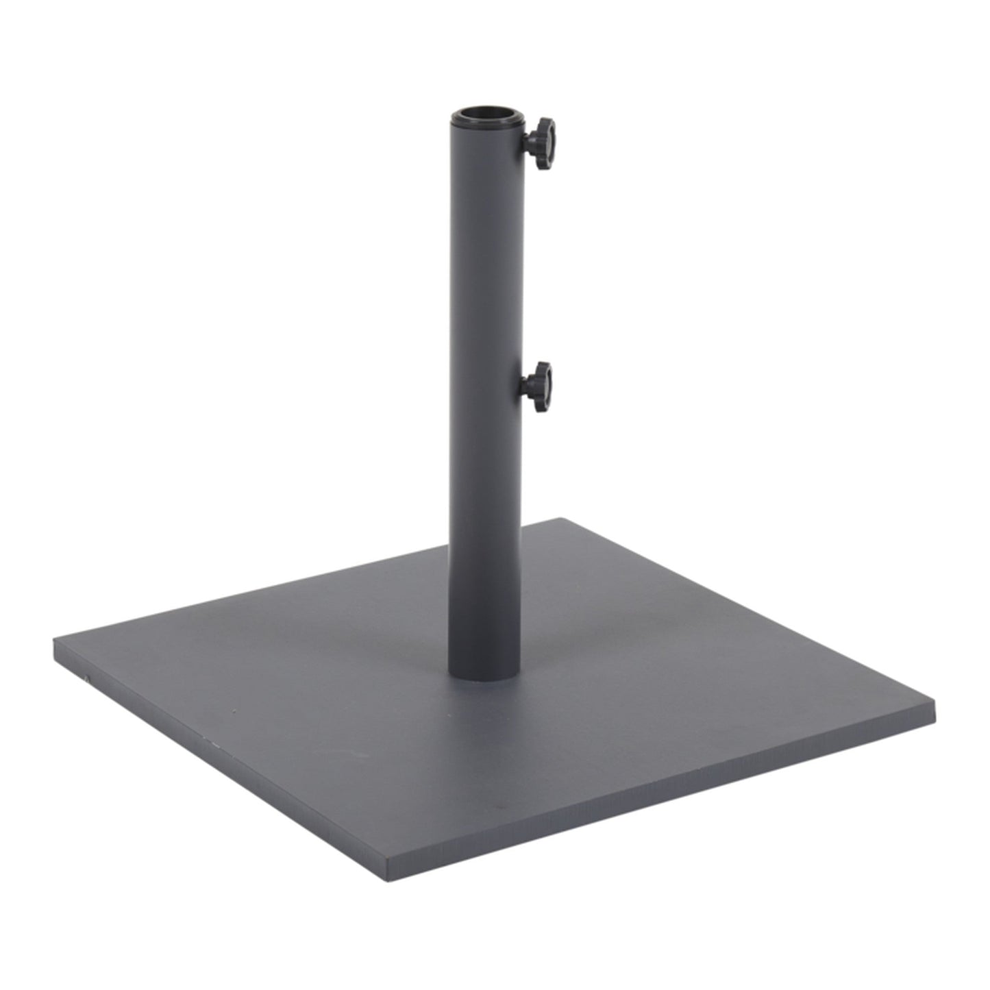 Flat parasollfot Antracit 50x50 cm 50 kg