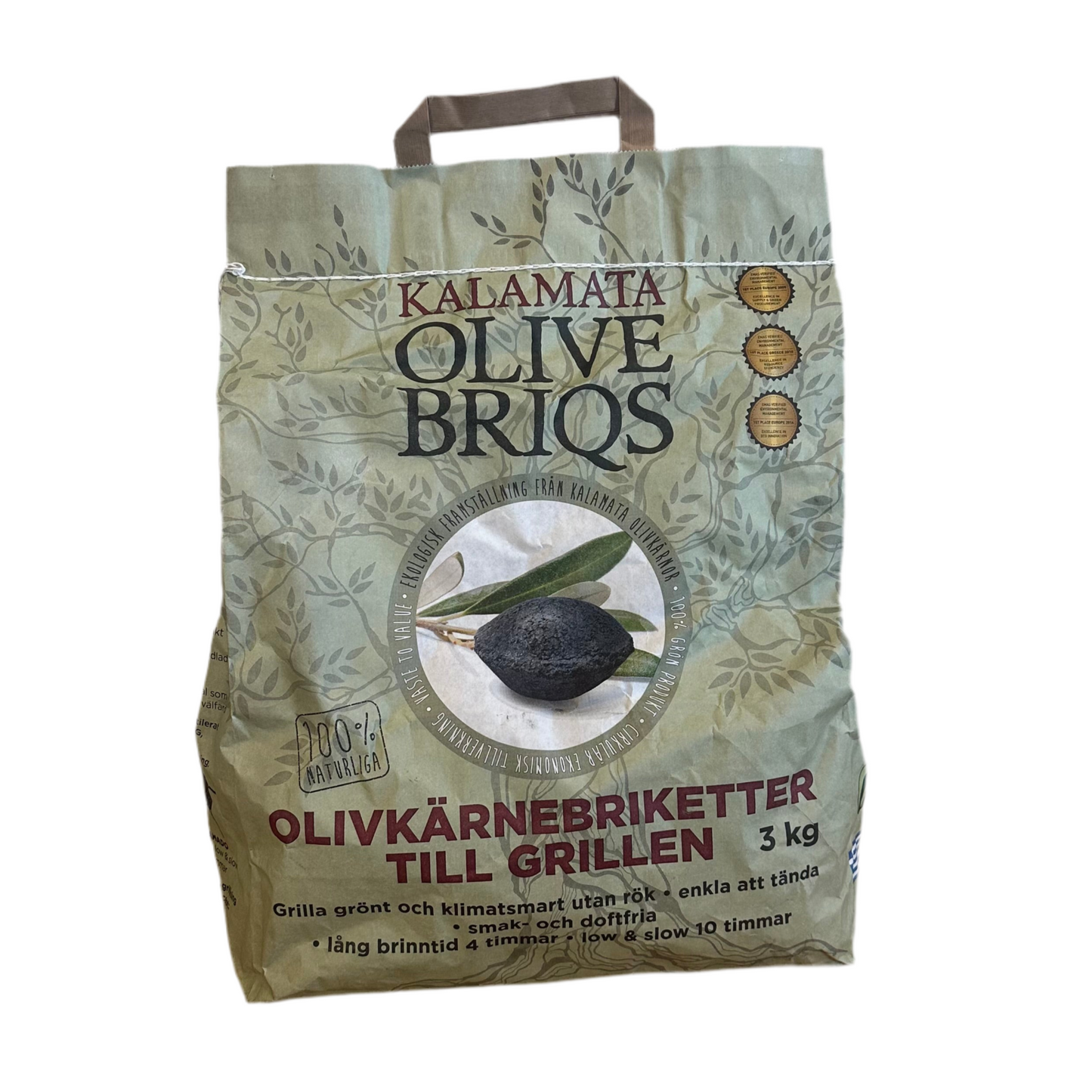 Kalamata Olive Briketter 6-pack 18 kg