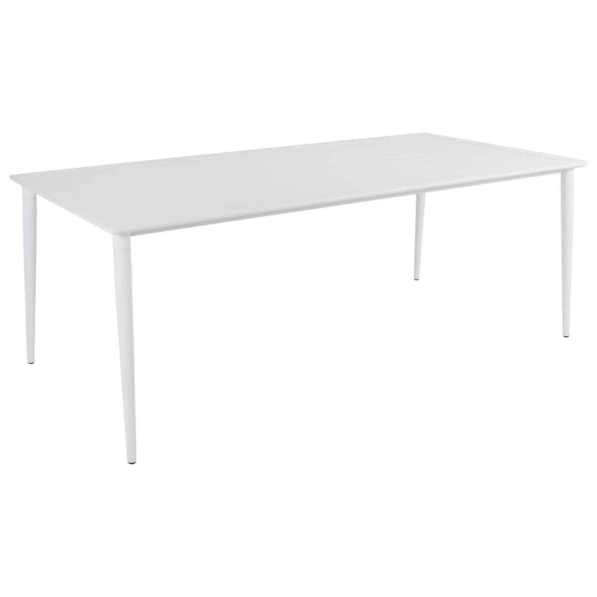 Nimes matbord vit 200x98H73