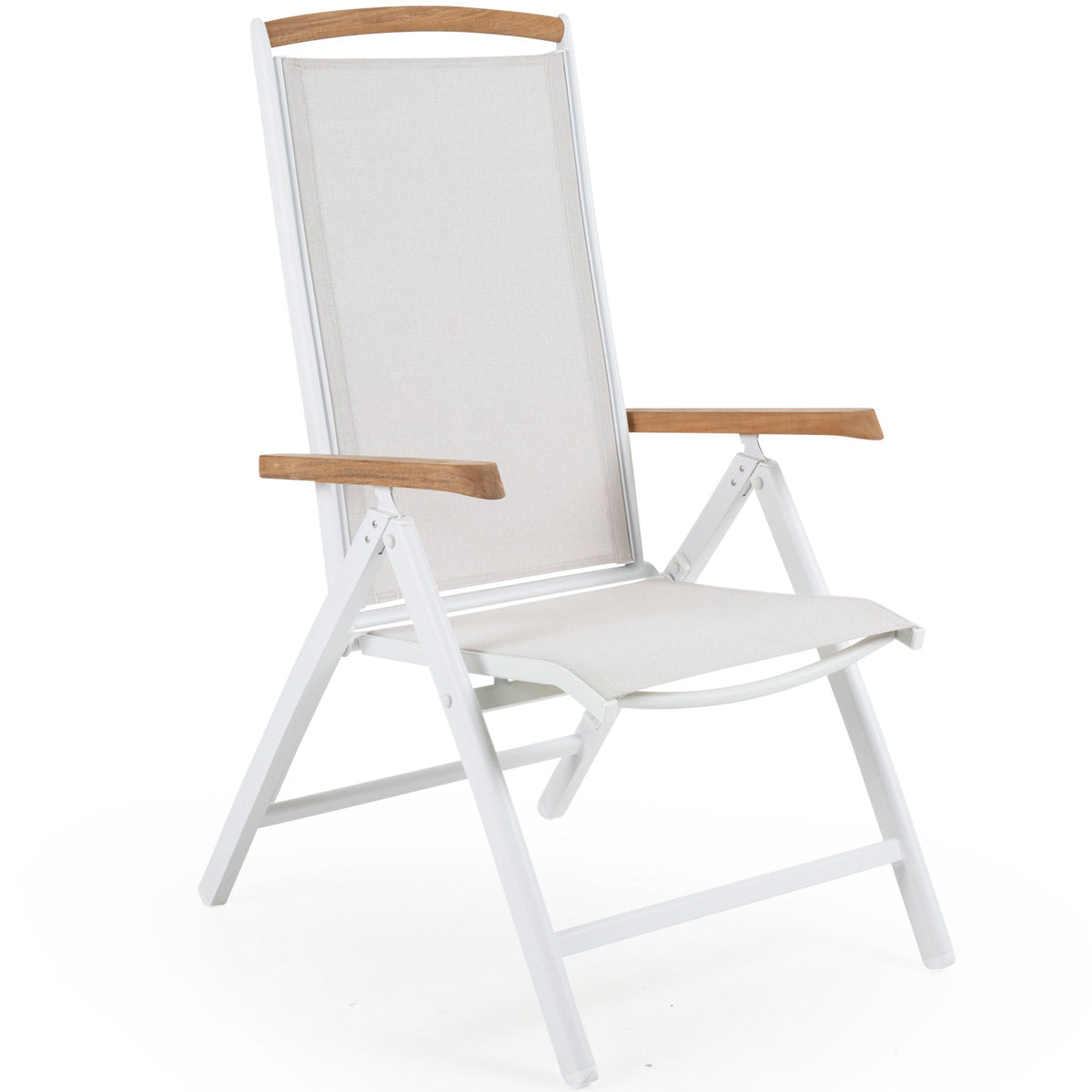 Brafab Andy positionsstol – Vit/Off-white
