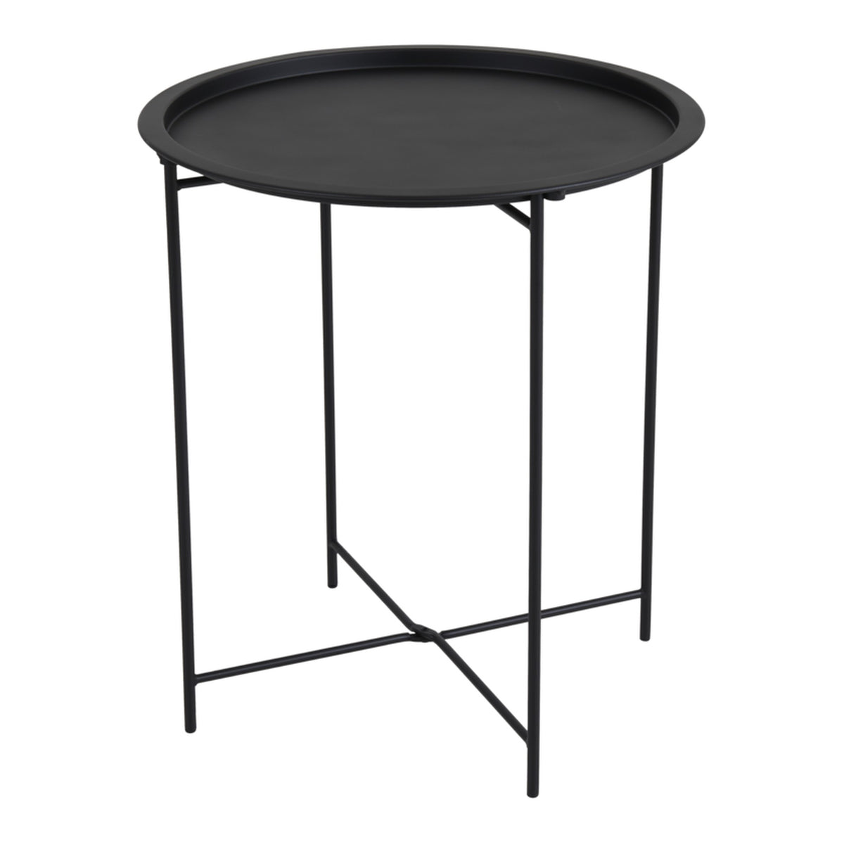 Sangro brickbord Ø46 cm – Svart