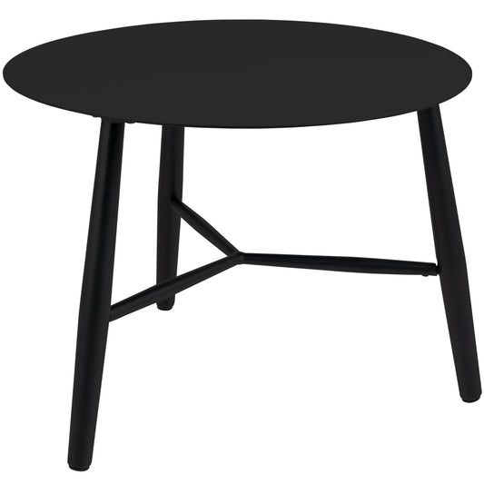 Vannes soffbord svart Ø60H45