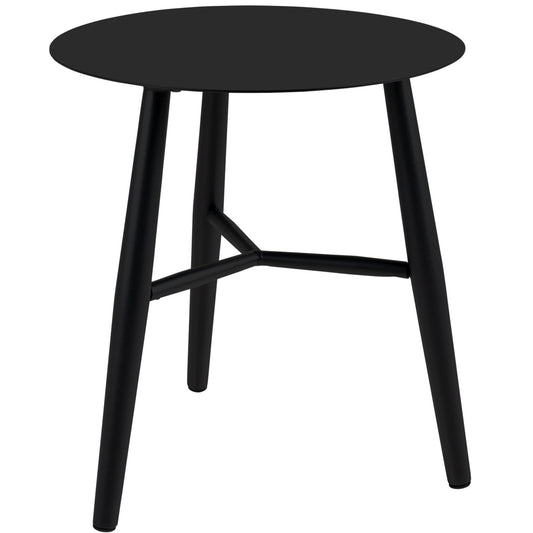 Vannes sidobord svart Ø45H50