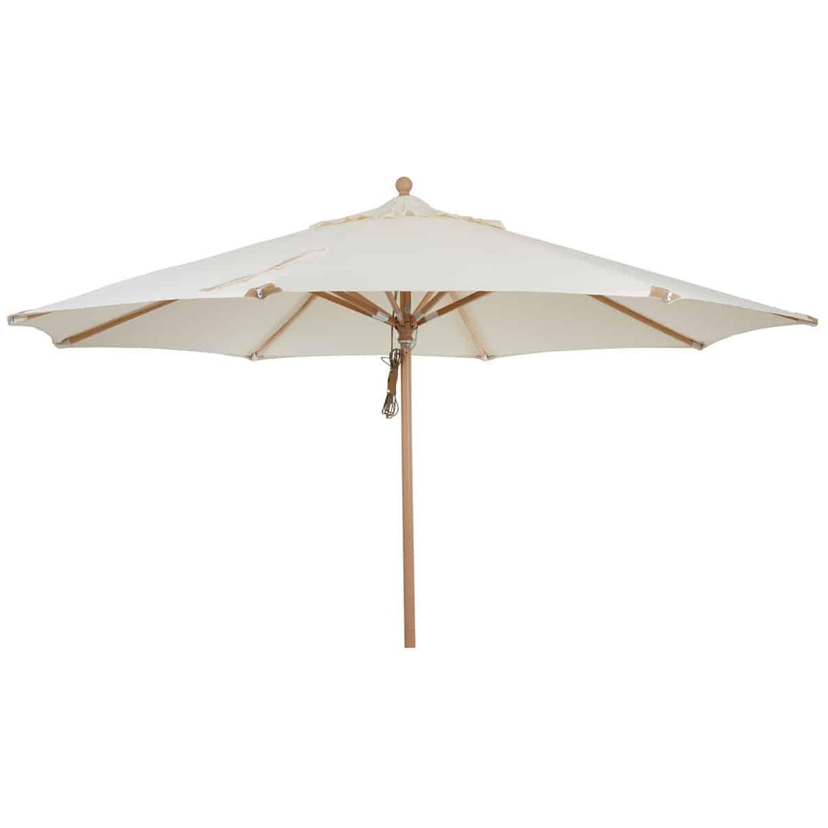 Parma parasoll natur Ø350 cm