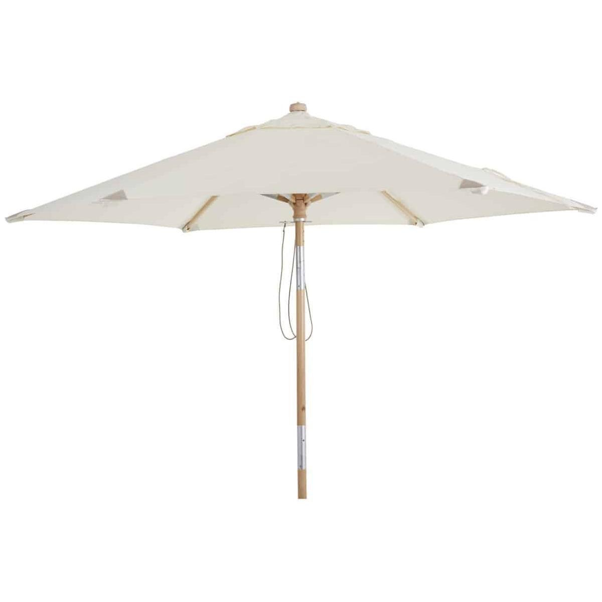 Trieste parasoll med tilt 2.5m natur