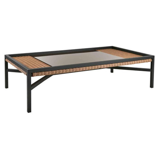 Shell soffbord rustik/svart 150x80H38