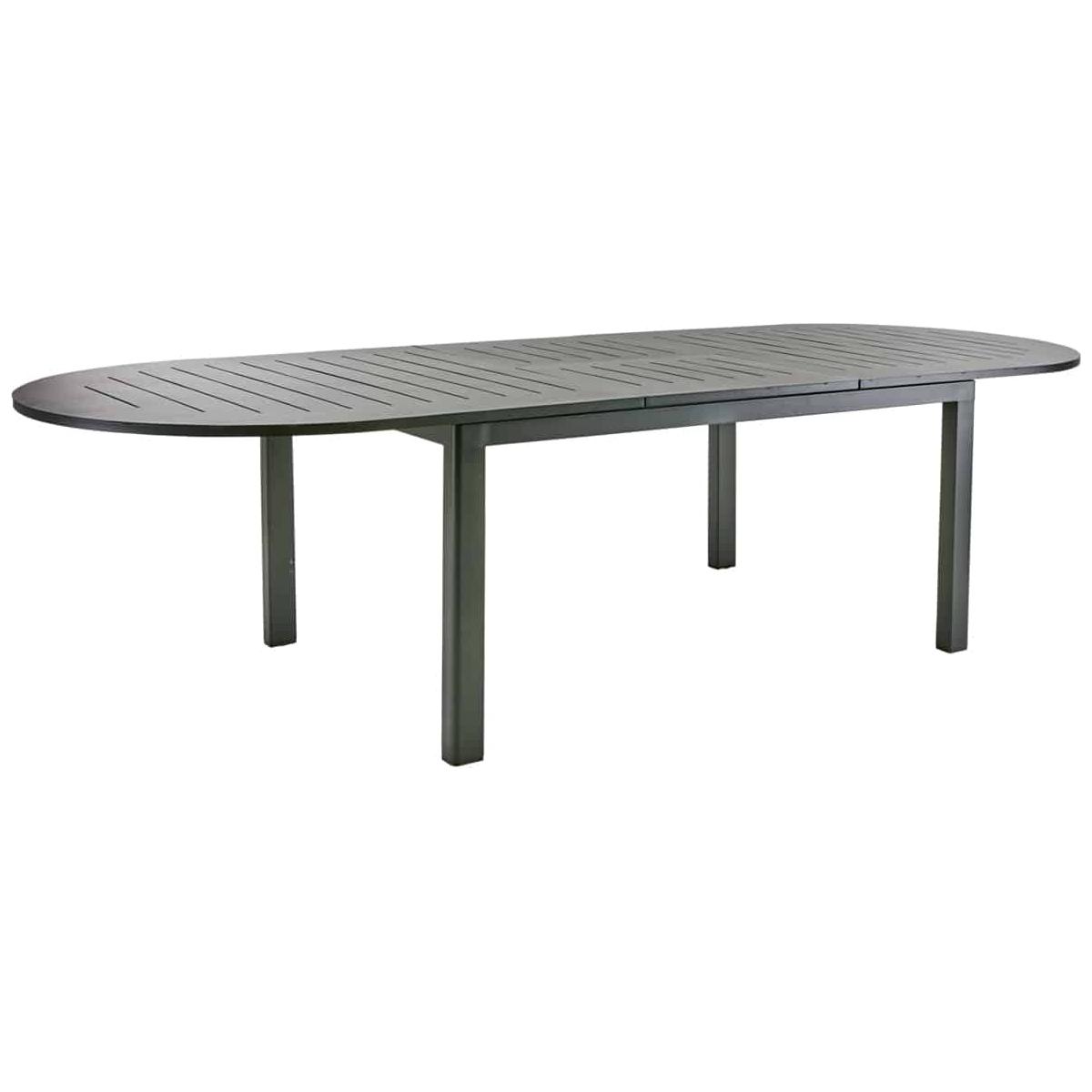 Lomma elipse matbord svart 220/280