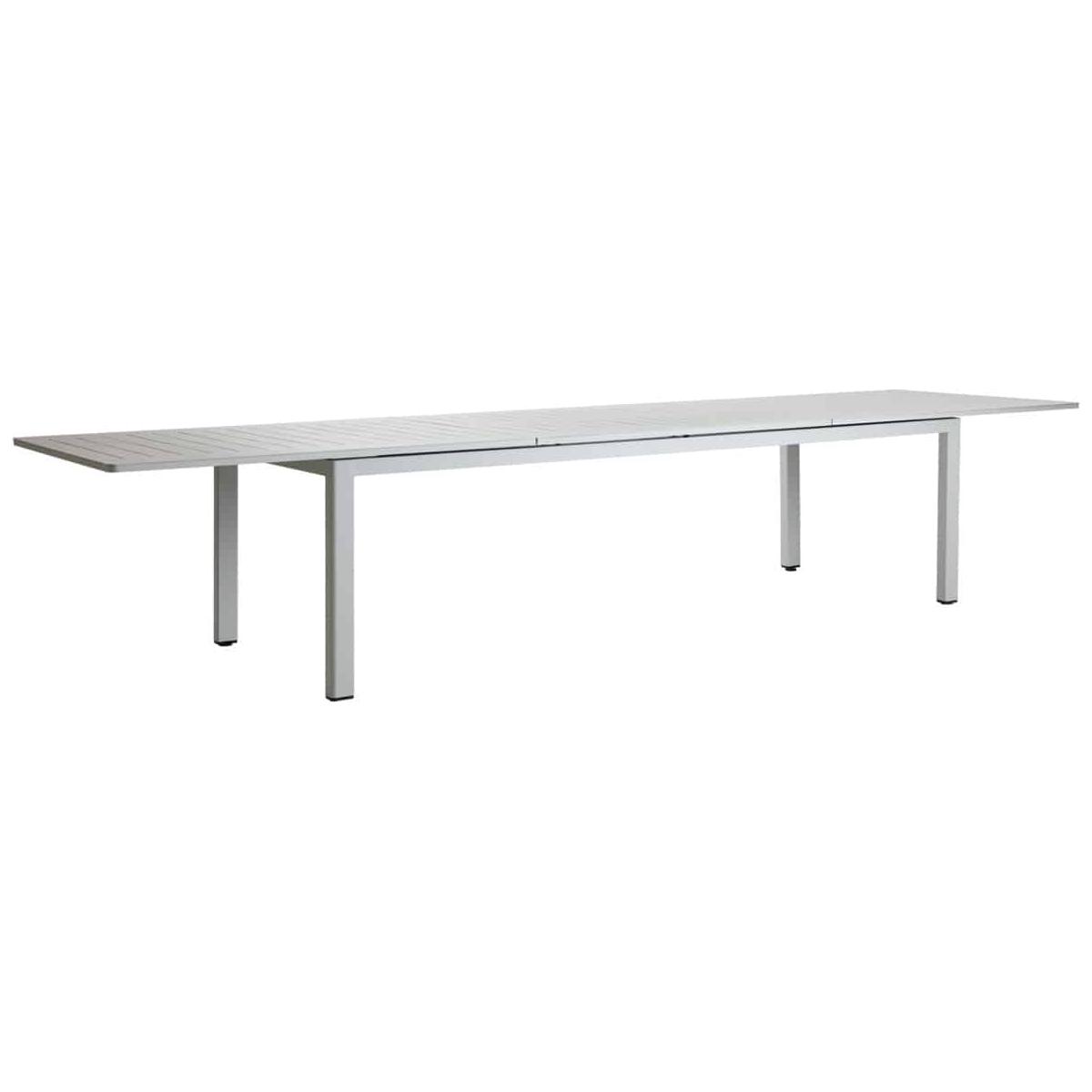 Lomma XL matbord light grey 260/380x100H73