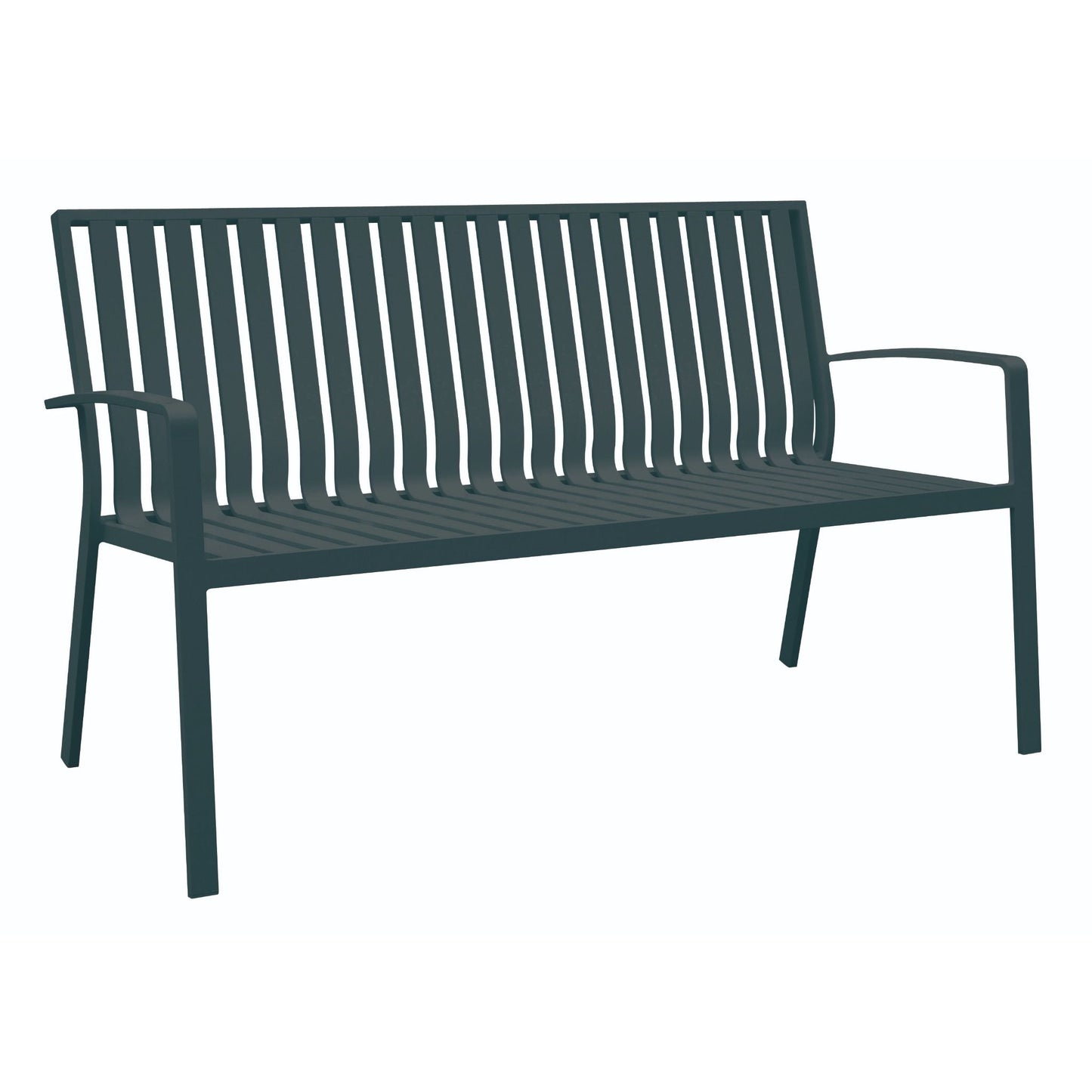 Cosmo 2-sits parksoffa – Svart