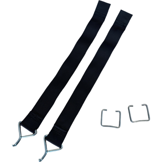 Fiesta armstöd - Svart (2-pack)