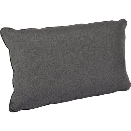 Isolde ryggdyna kolgrå 60x45x20 cm