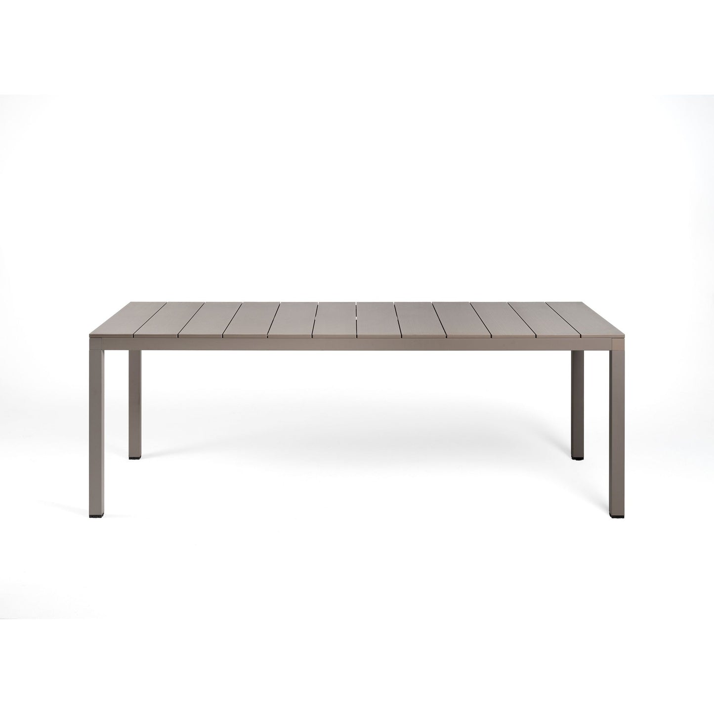 Rio Alu matbord - Tortora 210x85 cm