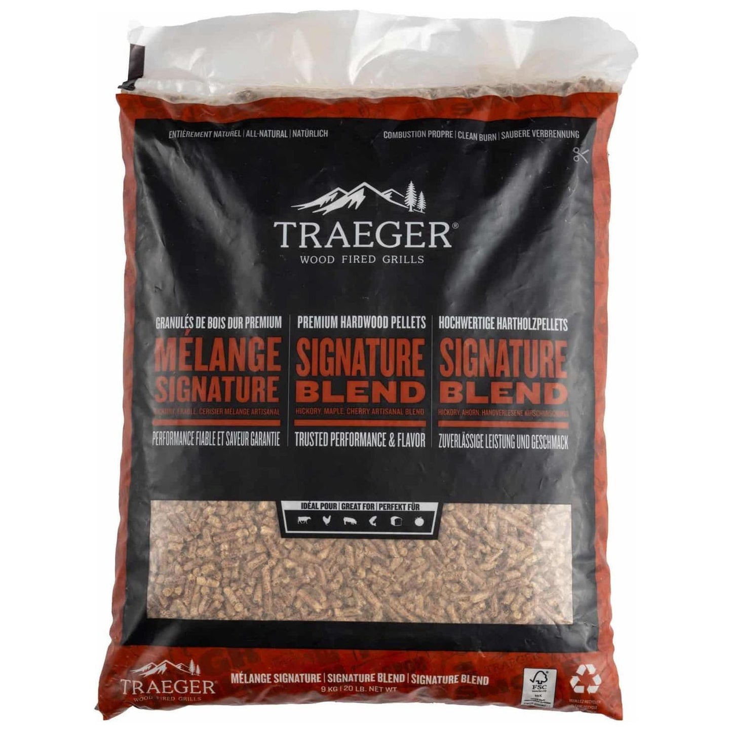 Traeger träpellets signature