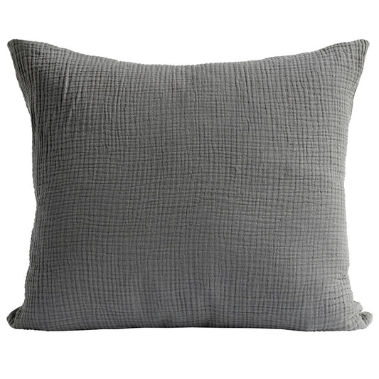 Staygauze grey 60x60 Kuddfodral