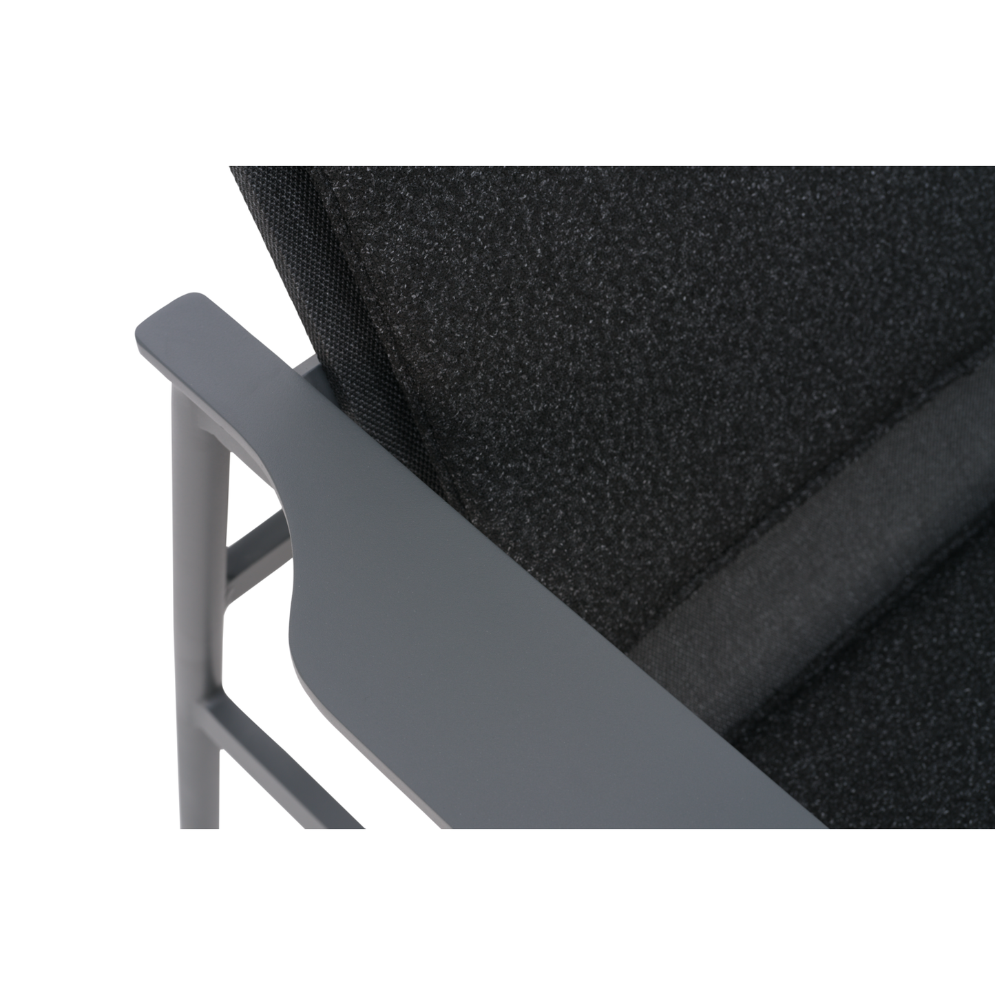 Soro loungestol - Antracit/Teddy Black