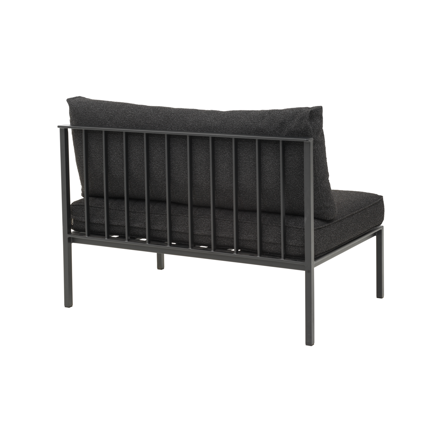 Upper mittdel Svart/Teddy Black detalj