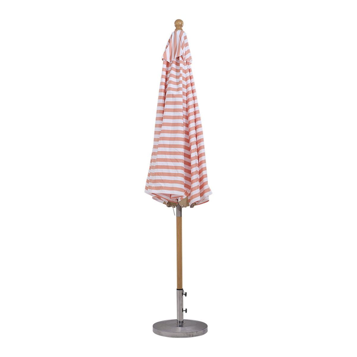Brafab Ombrello parasoll Ø300 cm – Peach stripe – bild 4