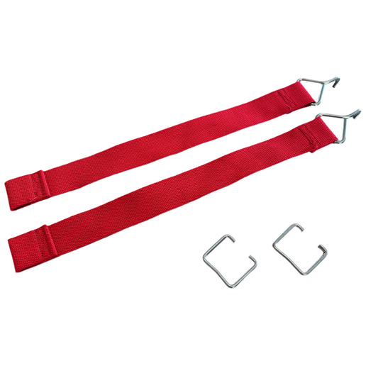 Fiesta armstöd – Red (2-pack)