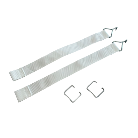 Fiesta armstöd – White (2-pack)
