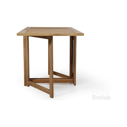 Turin teak klaffbord 146x70