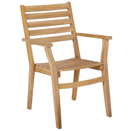 Keros karmstol teak