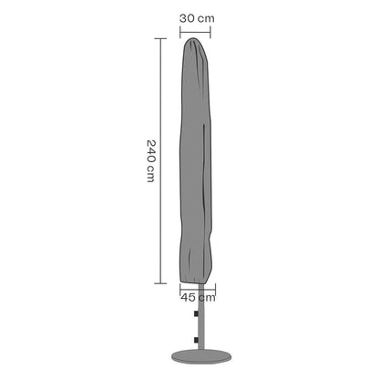 Parasollskydd stående hög 245 cm