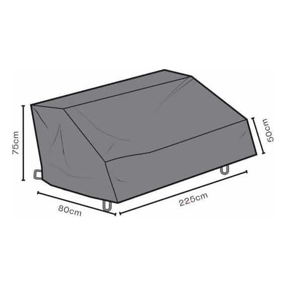Möbelskydd Blixt svart 225x80H75 andas