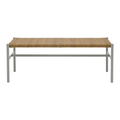 DK bänk – Light Grey/Natur