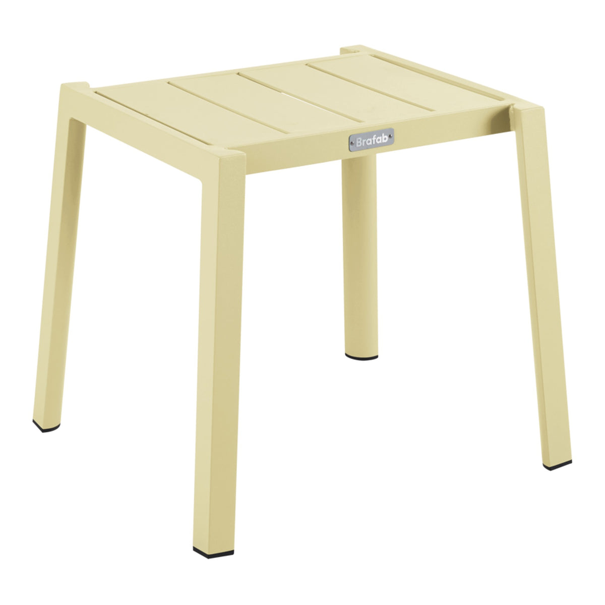 Delia sidobord aluminium – Lemon