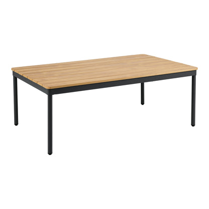 Reno soffbord 110×70 cm – Svart/Natural
