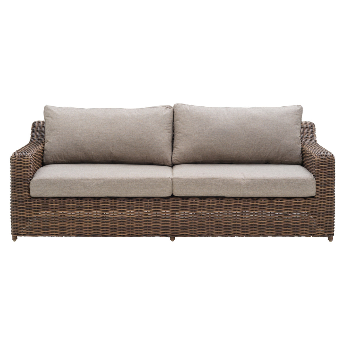 Glendon 2,5-sits soffa Dark Brown/Soft Moose