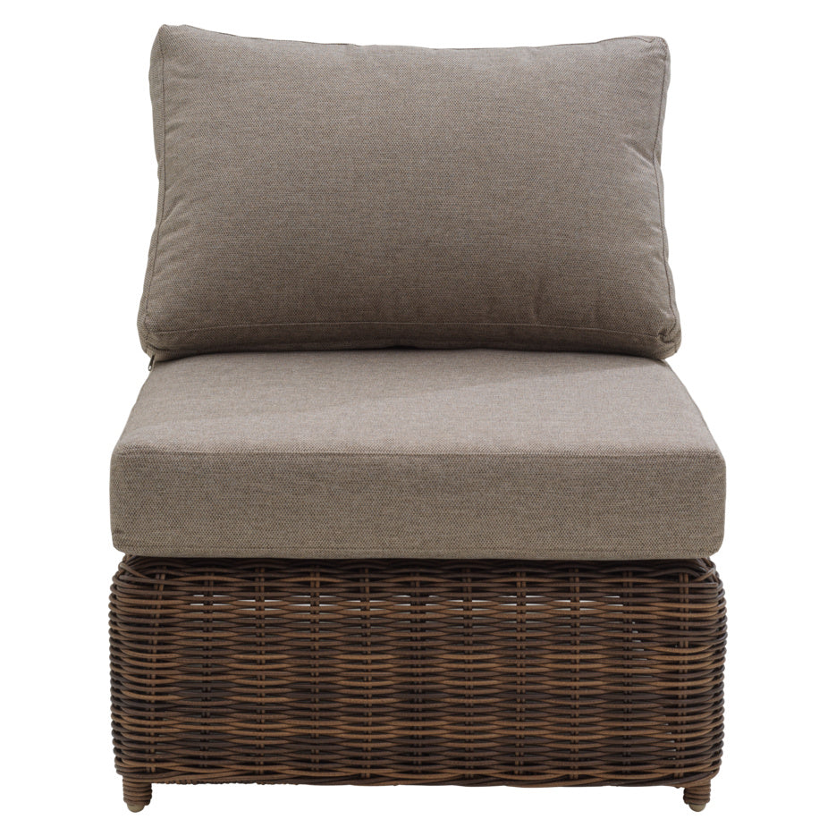 Glendon mittdel Dark Brown/Soft Moose