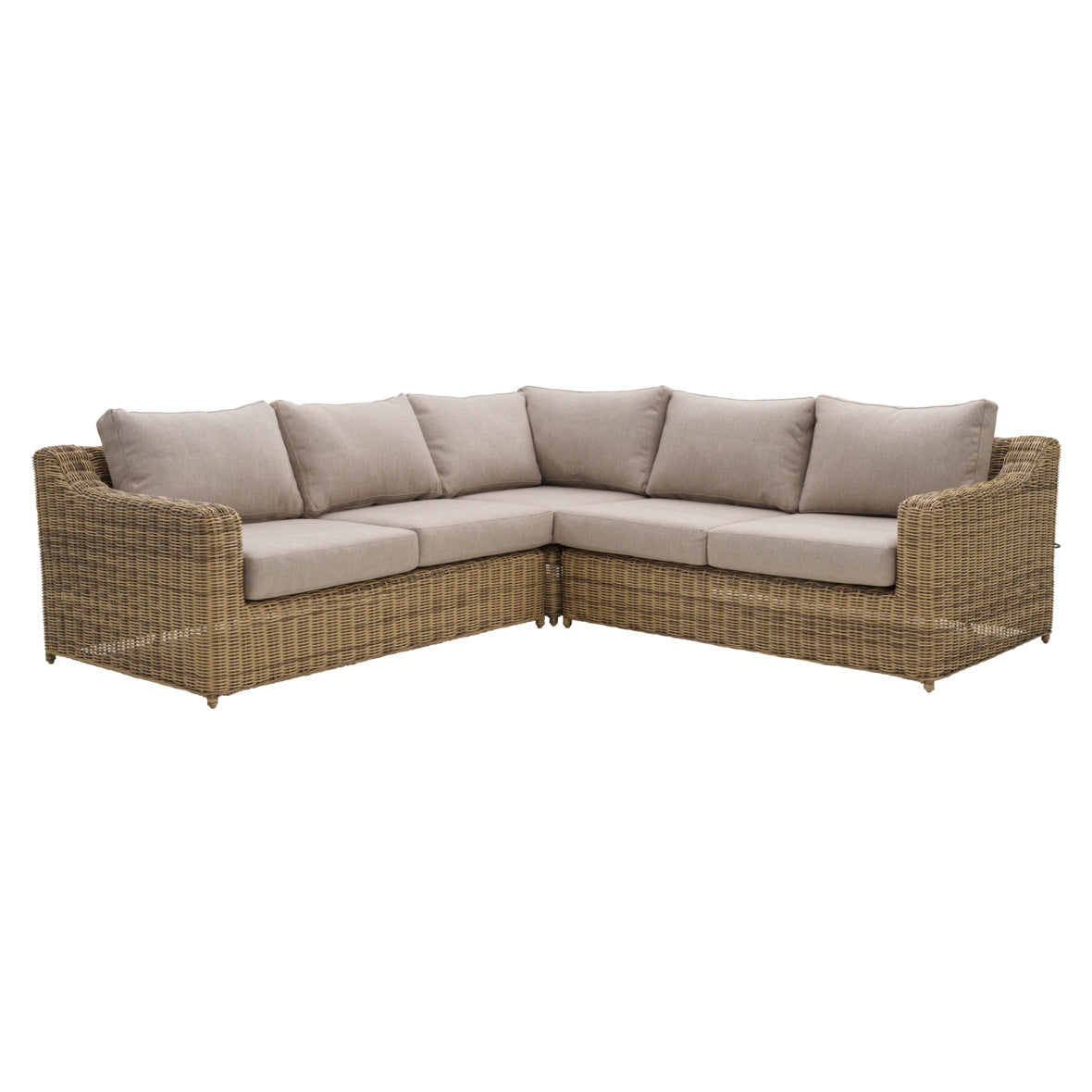 Glendon hörnsoffa 5-sits Rustic/Beige