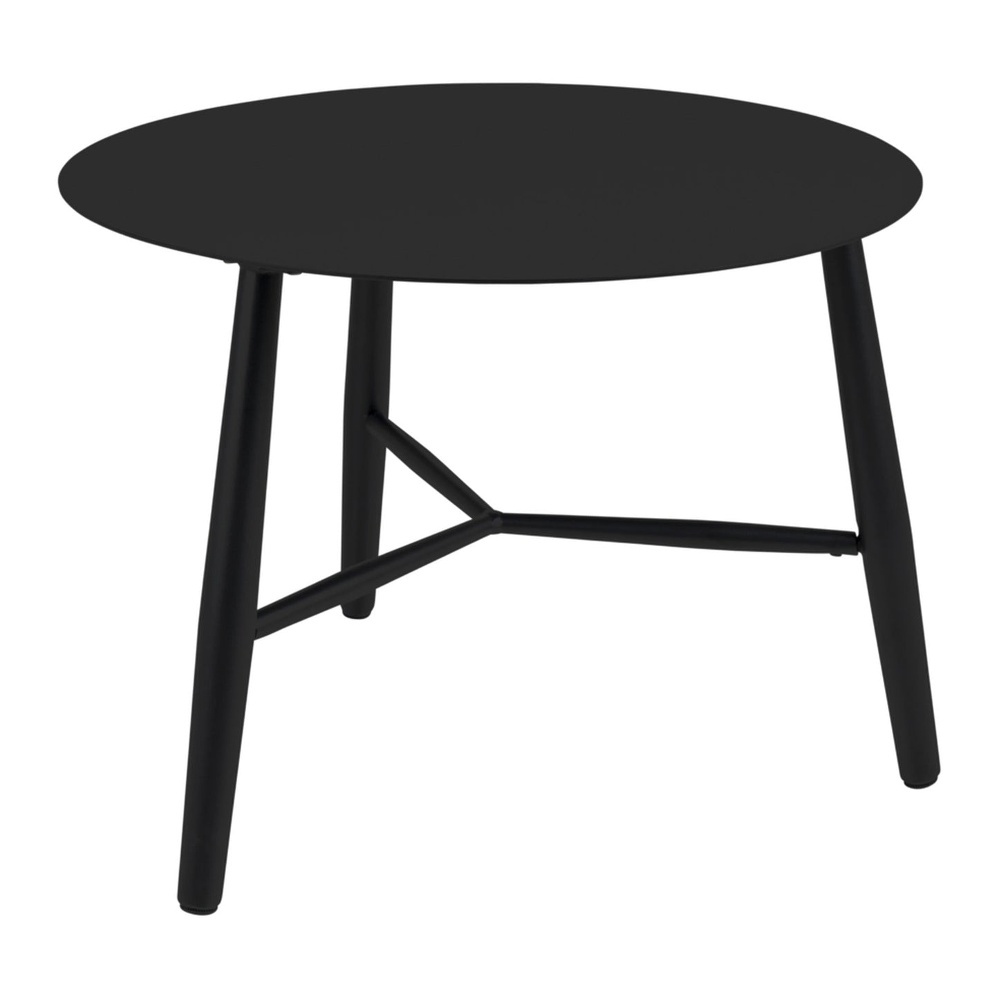Vannes soffbord Svart Ø60×45 cm