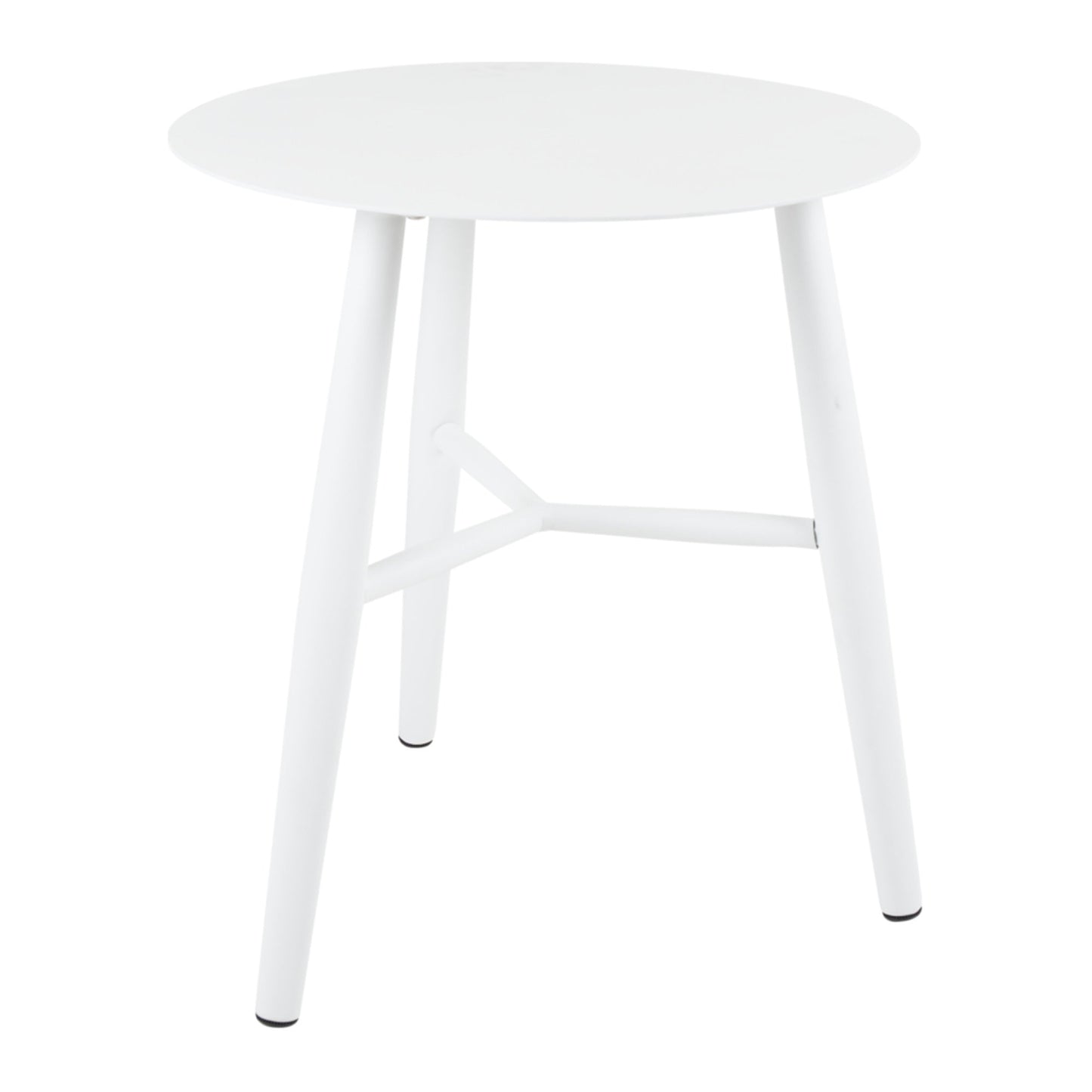 Vannes sidobord Vit Ø45×50 cm
