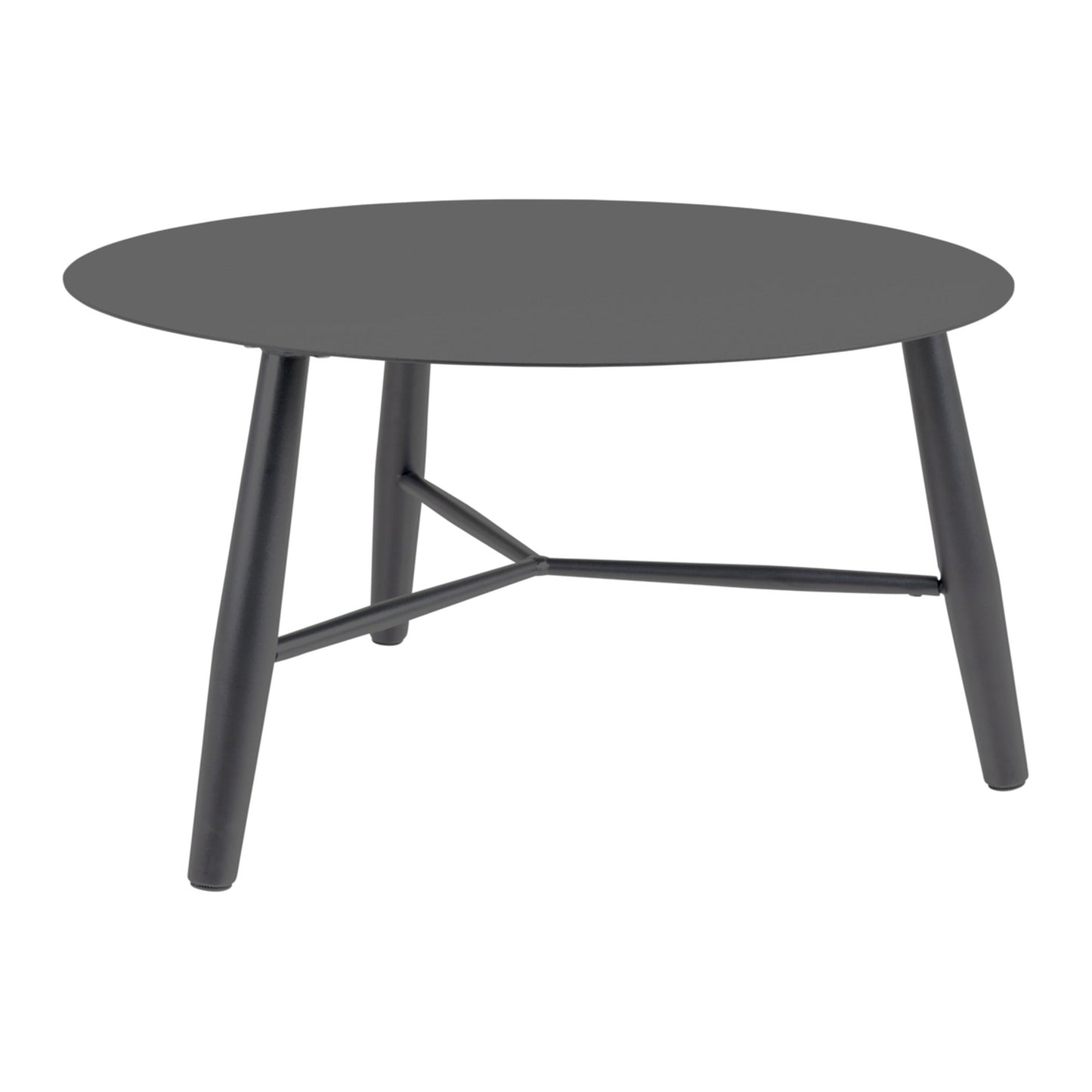Vannes soffbord Antracit Ø75×50 cm