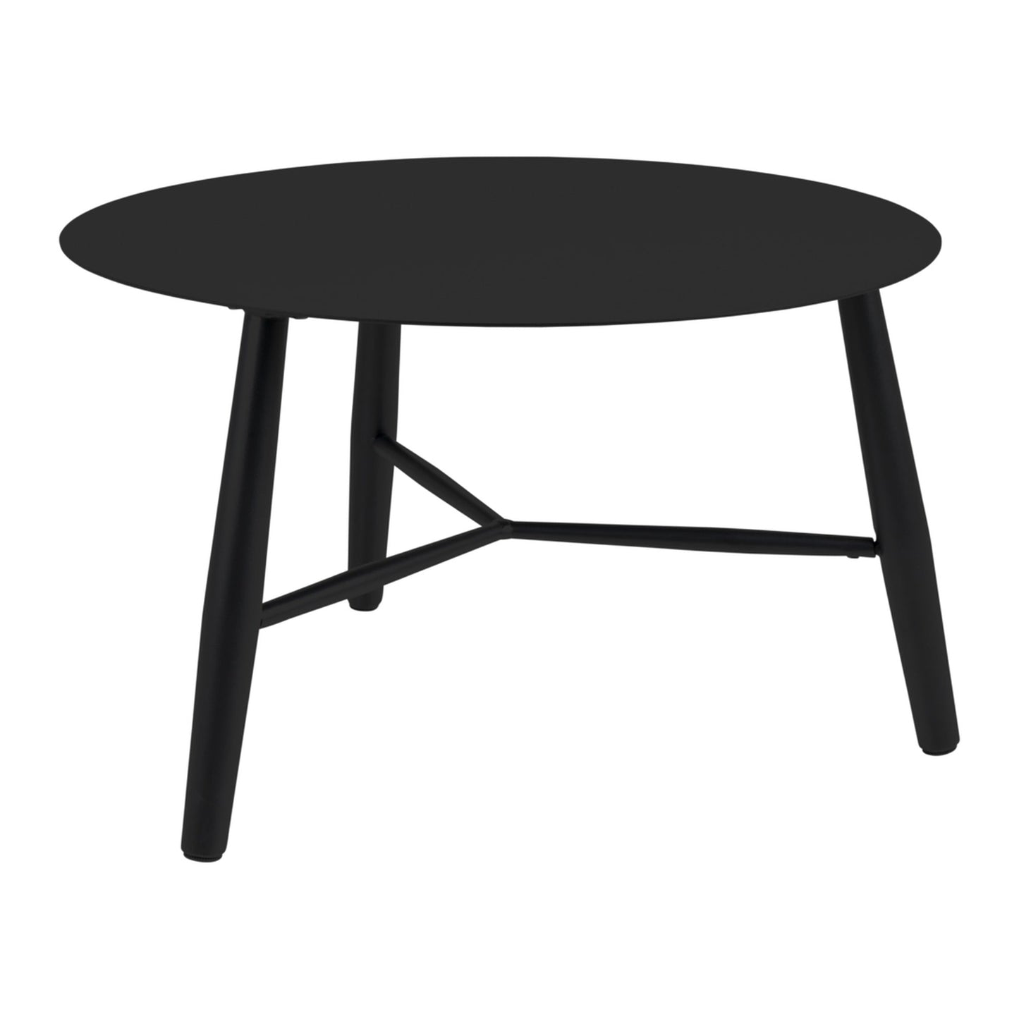 Vannes soffbord Svart Ø75×50 cm