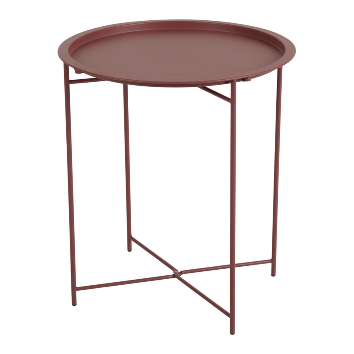 Sangro brickbord Ø46 cm – Röd