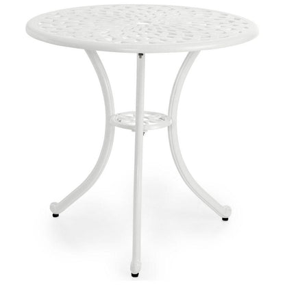 Arras cafébord vit Ø70H67