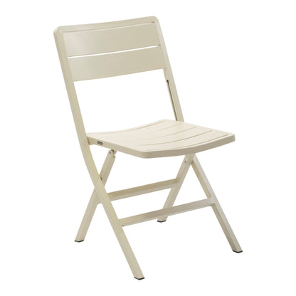 Wilkie fällbar stol – Pearl White
