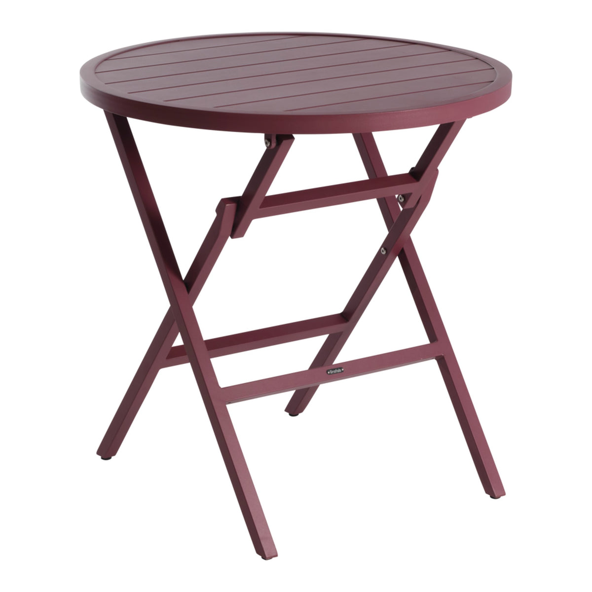 Wilkie fällbart bord – Ø72 cm Zin Red