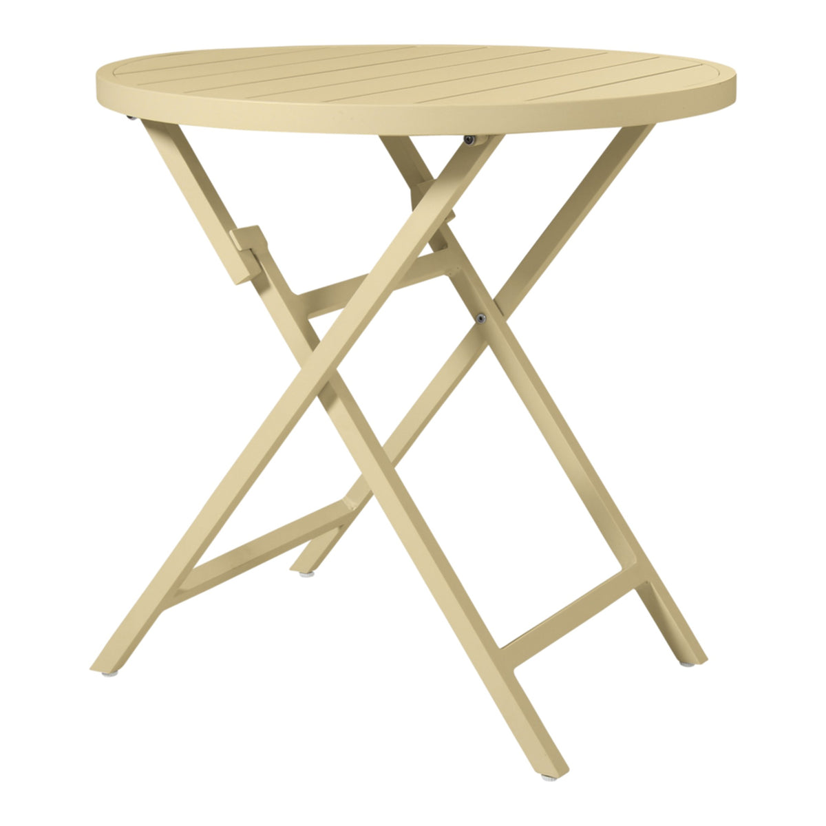 Wilkie fällbart bord – Ø72 cm Lemon