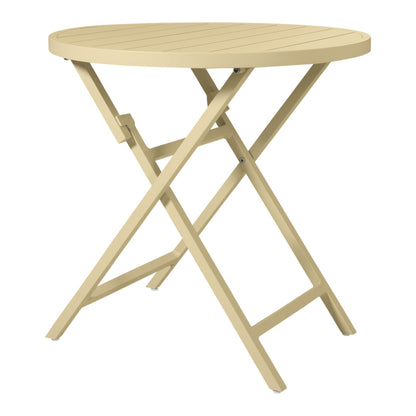 Wilkie fällbart bord – Ø72 cm Lemon