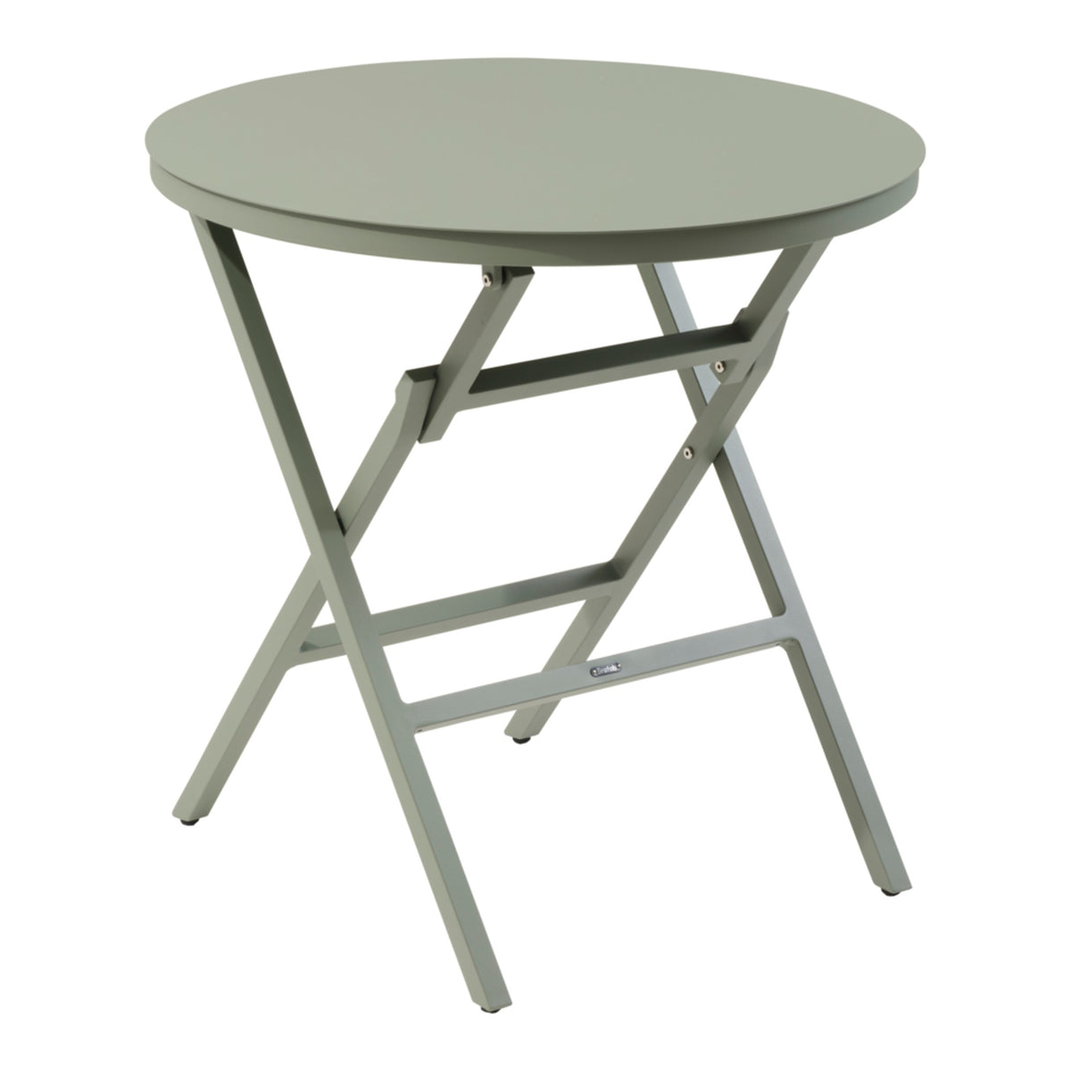 Veken fällbart bord – Ø72 cm Dusty Green